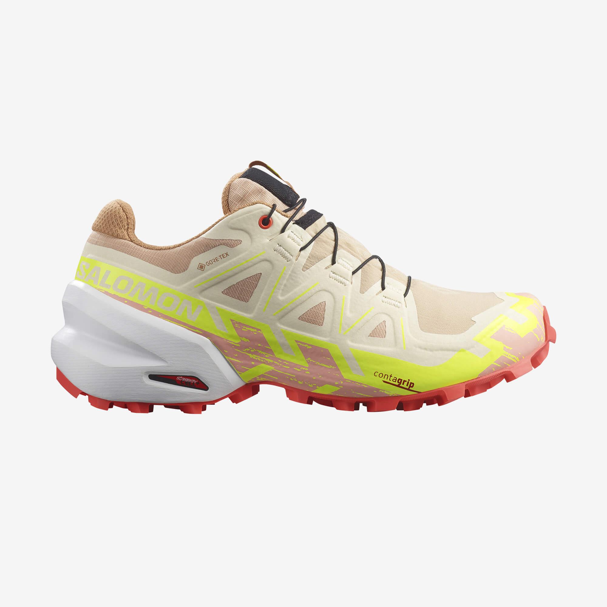 Salomon Speedcross 6 Gore-Tex Kadın Koşu Ayakkabısı - Krem