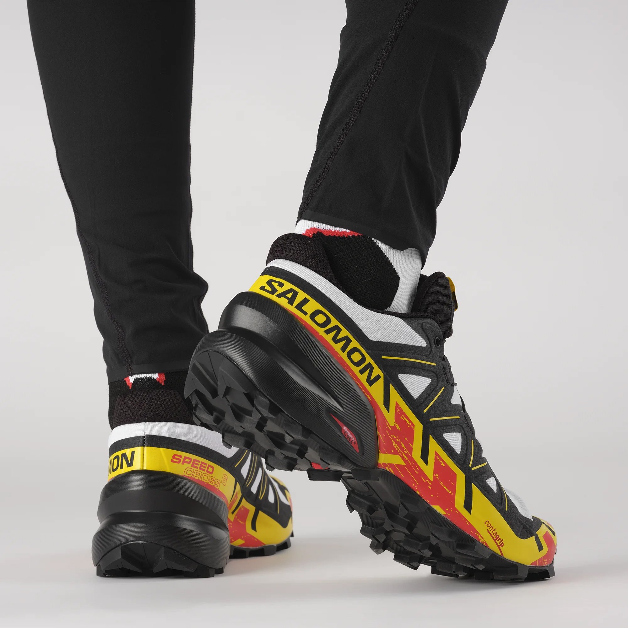Salomon Speedcross 6 Erkek Koşu Ayakkabısı - Beyaz