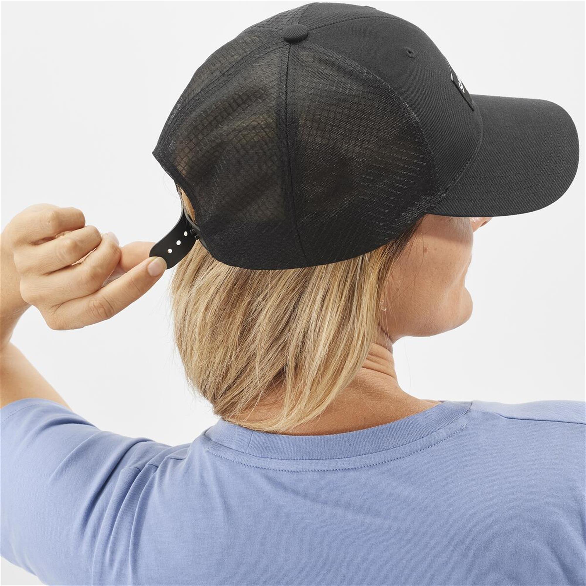 Salomon Trucker Curved Şapka - Siyah