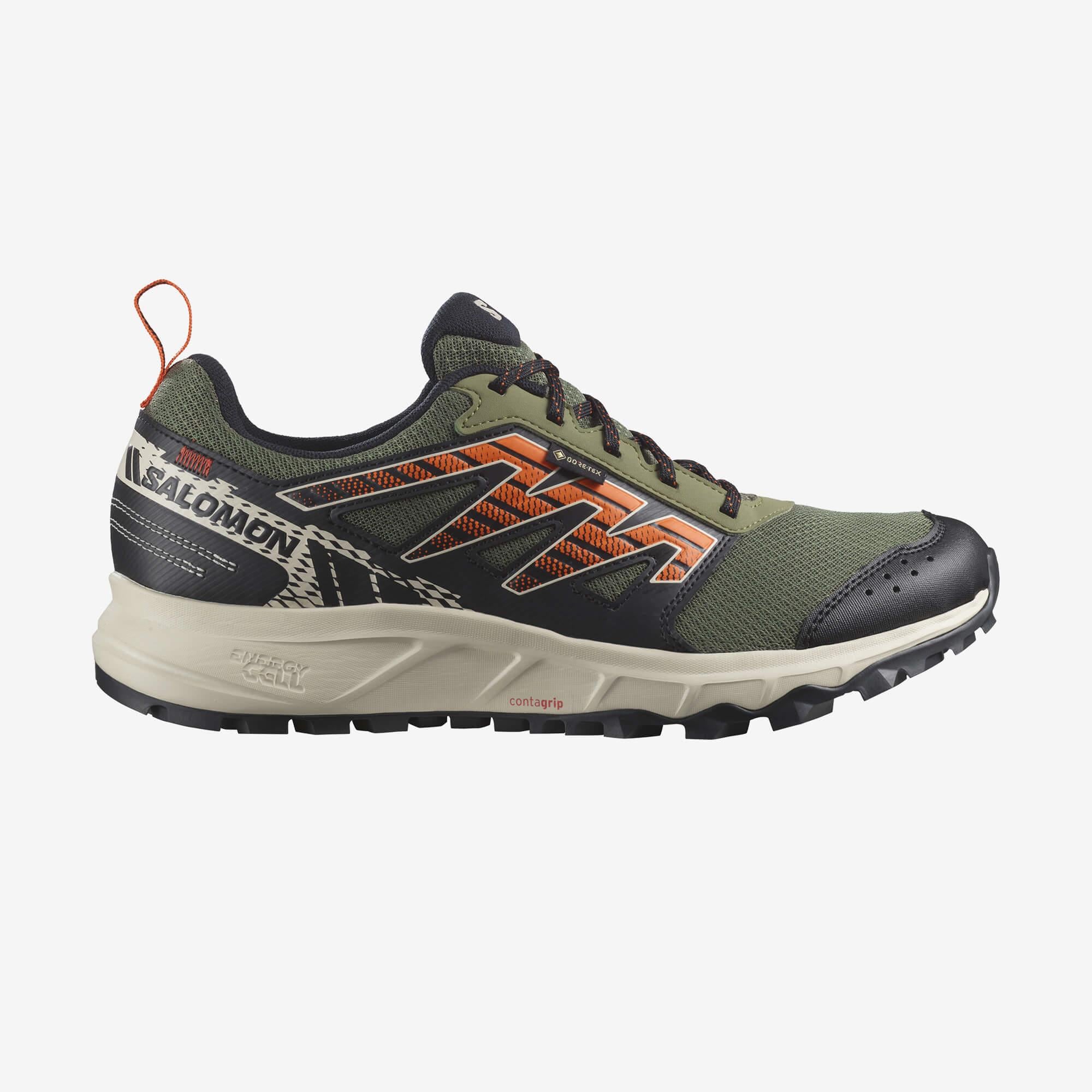 Salomon Wander Gore-Tex Erkek Outdoor Ayakkabı - Yeşil