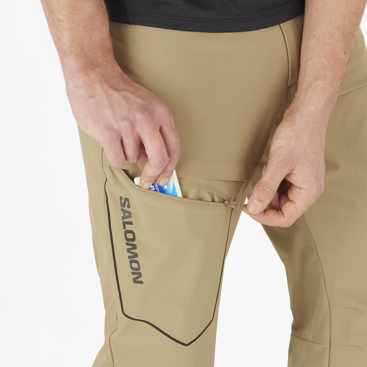 Yellow Salomon Wayfarer Pants Salomon Wayfarer Zip Off Pants M