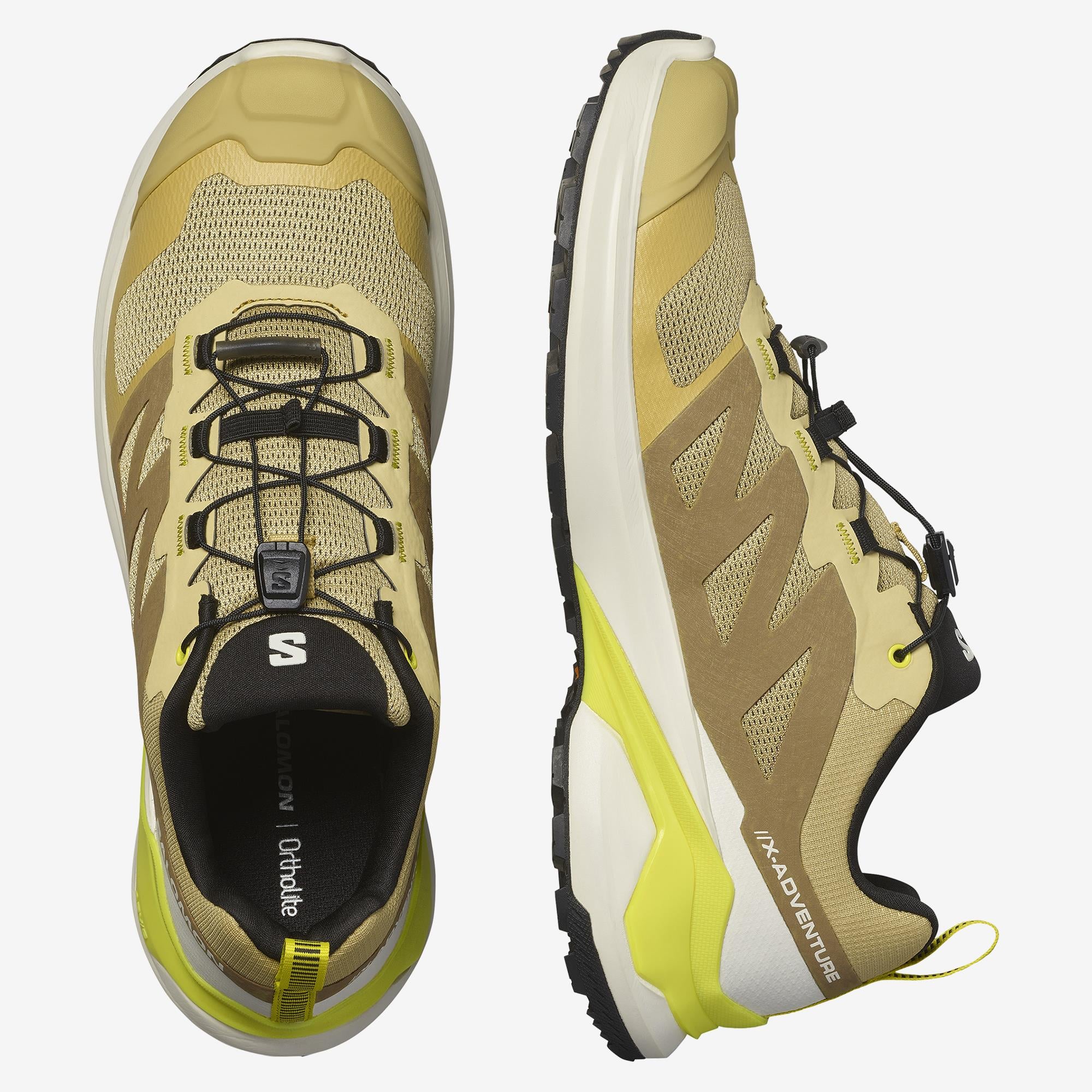 リ*ク様 EATH LABEL150cm × SALOMON ARCADE スノ Salomon X-Adventure Erkek Outdoor Ayakkabı - Sarı