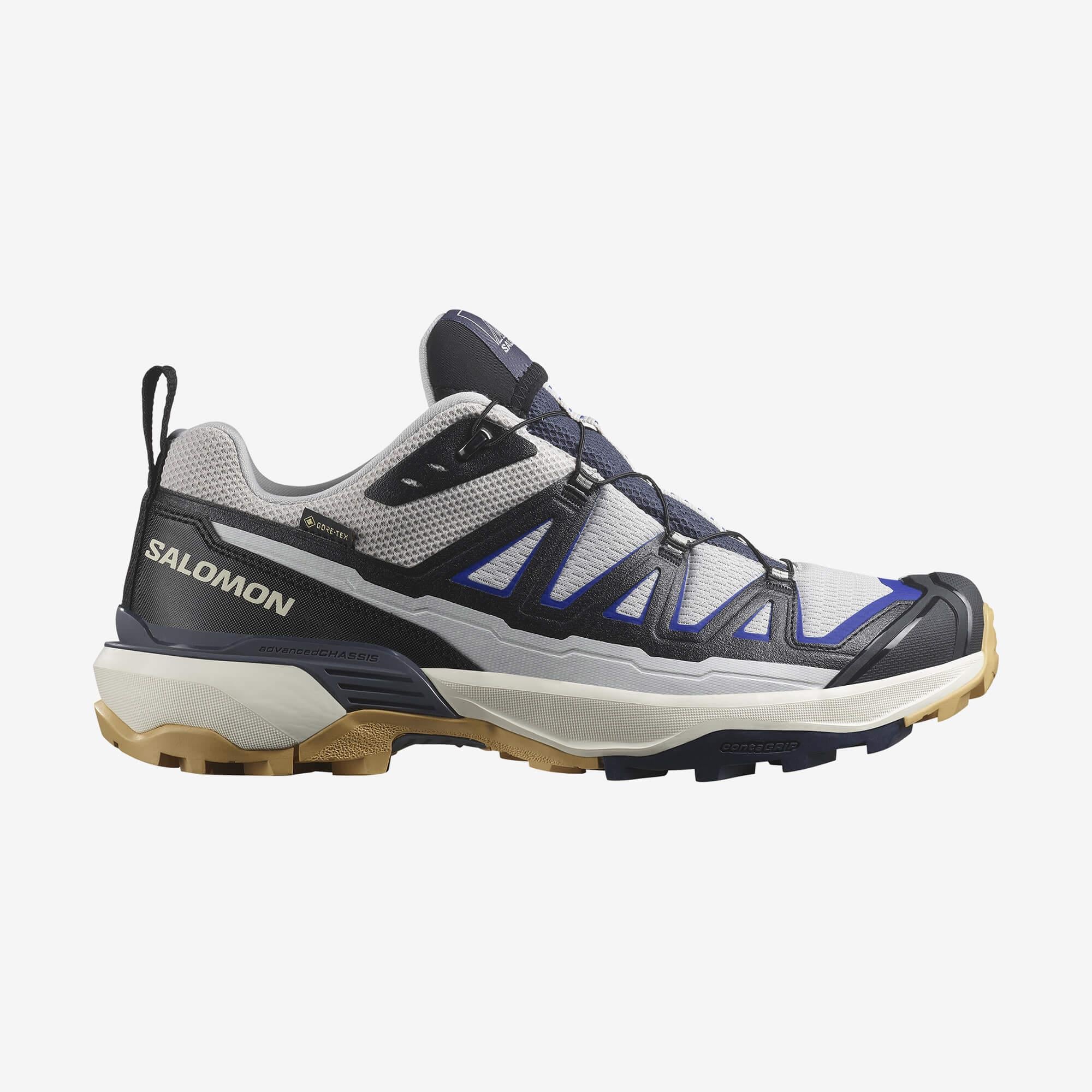 Salomon X Ultra 360 Edge Gore-tex Erkek Outdoor Ayakkabı - Siyah Beyaz