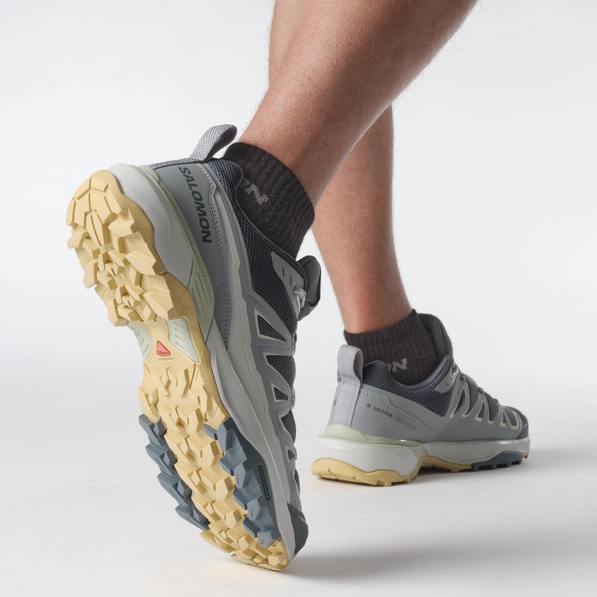 REVERIE150 - 10+3 【10/31まで】 Salomon X Ultra 360 Edge Gri Erkek Outdoor Ayakkabı - L47818100