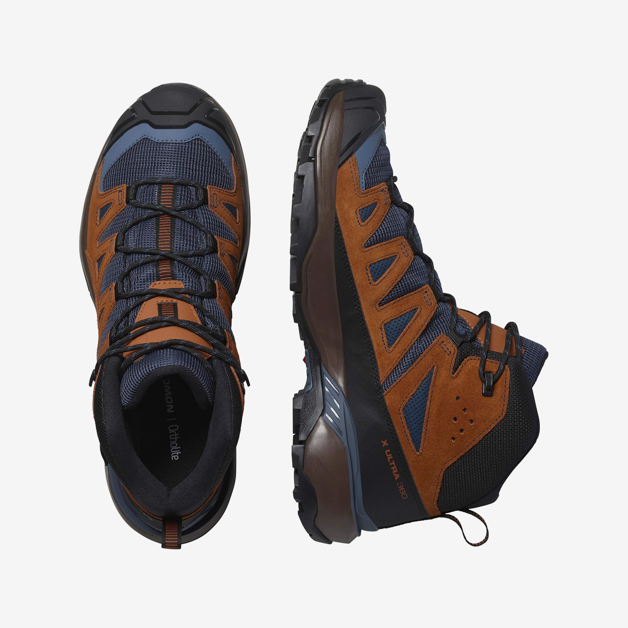 Salomon X Ultra 360 Leather Mid Gore-Tex Erkek Outdoor Botu Salomon X Ultra 360 Leather Mid Gore-Tex Erkek Outdoor Botu