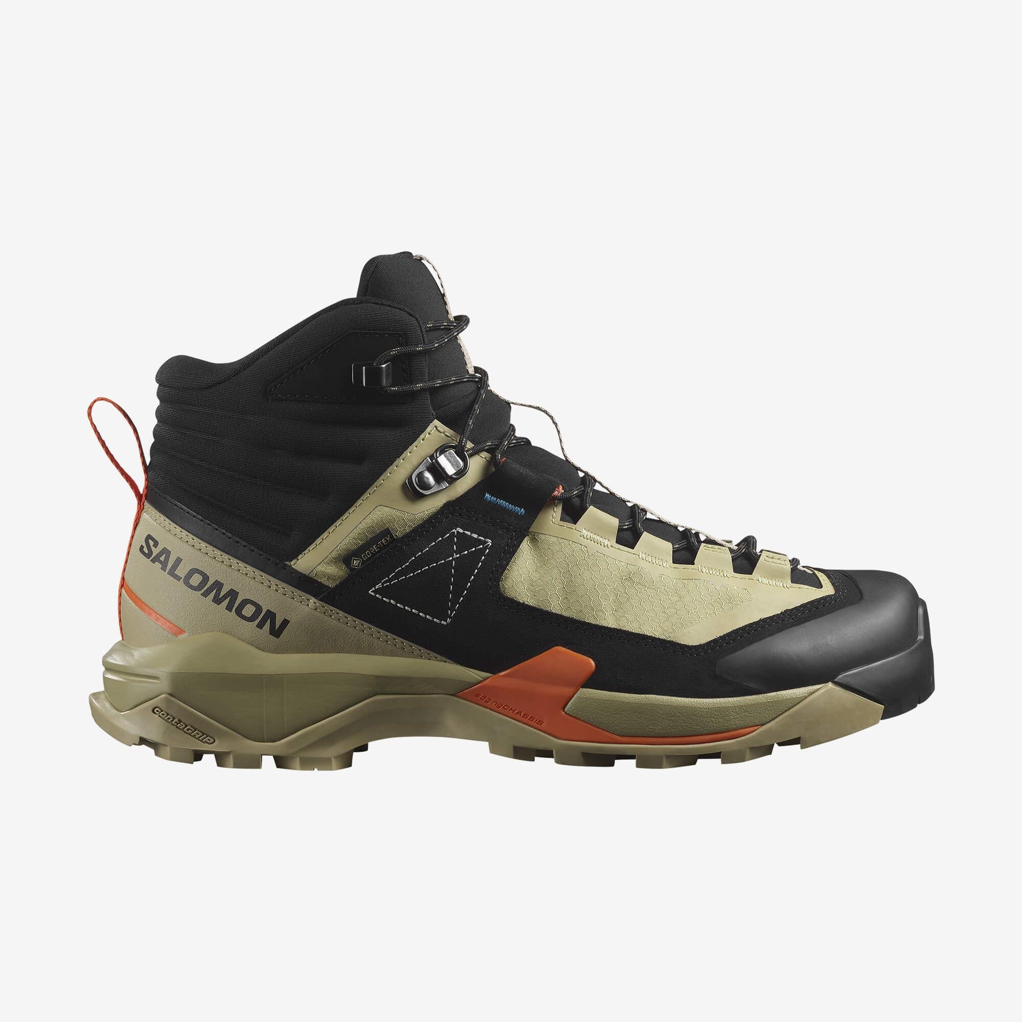 Salomon X Ultra Alpine Mid Gore-Tex Erkek Outdoor Botu - Sarı