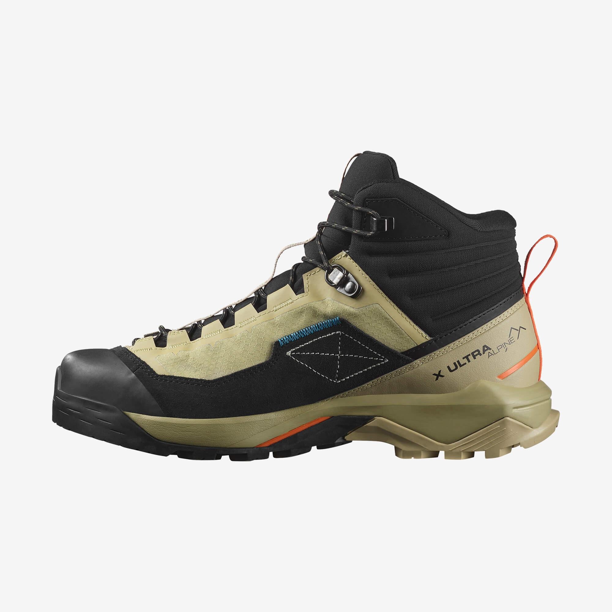 Salomon X Ultra Alpine Mid Gore-Tex Erkek Outdoor Botu - Sarı