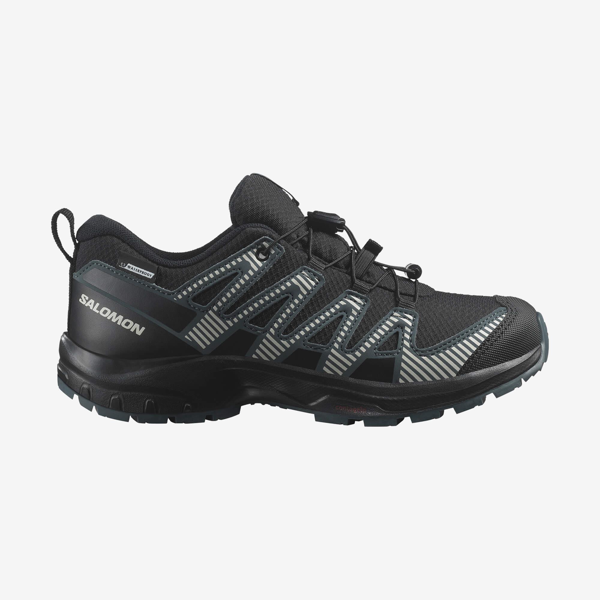 Salomon Xa Pro V8 Waterproof Çocuk Ayakkabı - Siyah