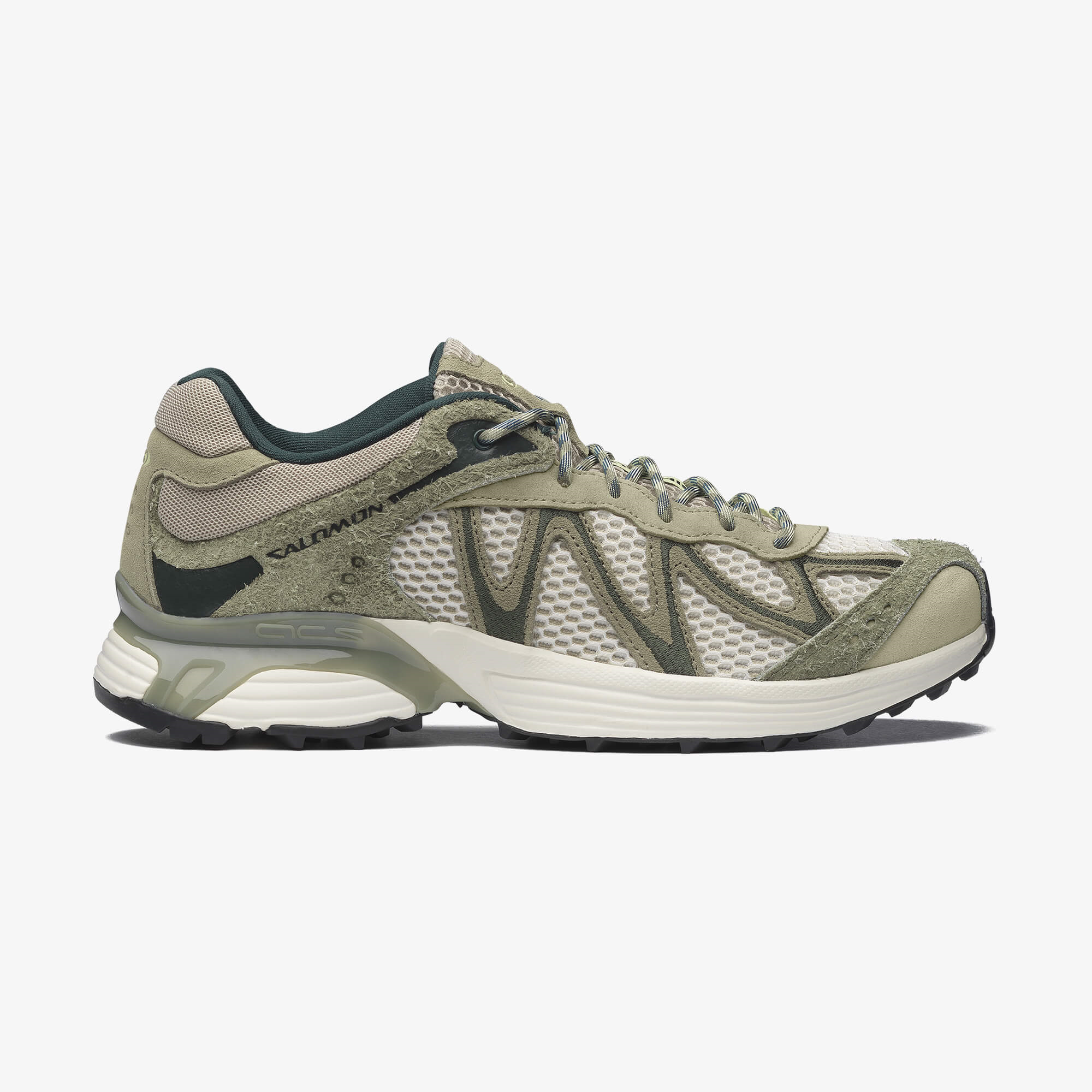 Salomon XT-WHISPER EMBROIDERY Unisex Sneaker Deep Lichen Green