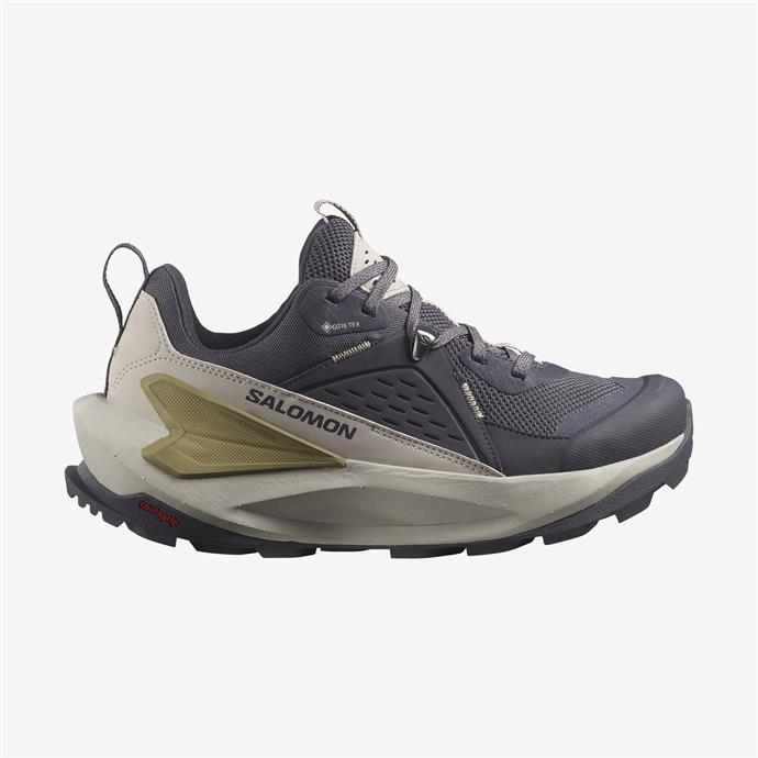 Salomon Elixir Gore-Tex Kadın Outdoor Ayakkabı - Lacivert