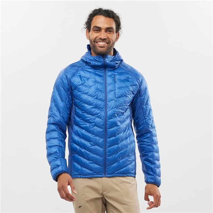 Salomon Outline Primaloft Erkek Outdoor Montu - Mavi