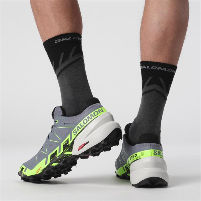 Salomon Speedcross 6 Gore-Tex Erkek Koşu Ayakkabısı - Gri