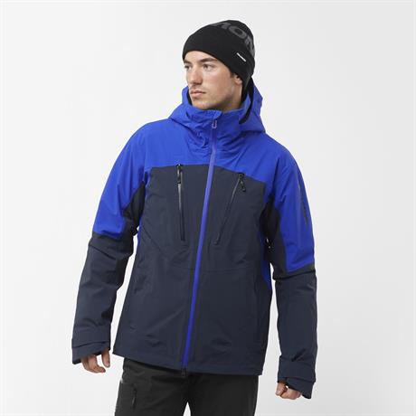 SALOMON ICESTAR 3Lジャケットネイビー S brilliant-jacket-m-lc2142300-