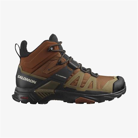 SALOMON X ULTRA 4 MID GTX 413834 スニーカー Salomon X Ultra 4 Mid Gore-Tex Erkek Outdoor Botu - Kahve