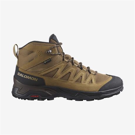 X Ward Leather Mid Gore-Tex - Erkek Outdoor Botu | Salomon