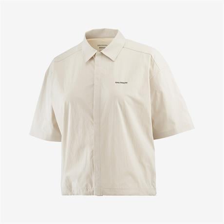 Salomon XPLRATION SS SHIRT W Kadın Gömlek Rainy Day LC2443100