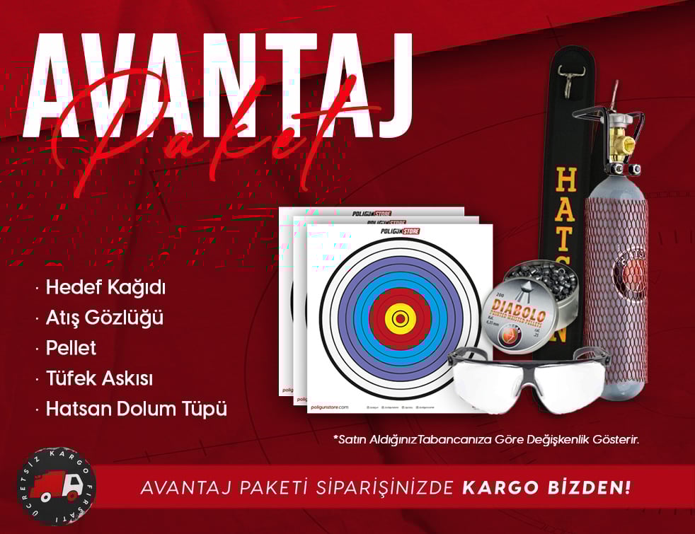 Hatsan AIRMAX QE Avantaj Paketi Yanında Neler Geliyor?