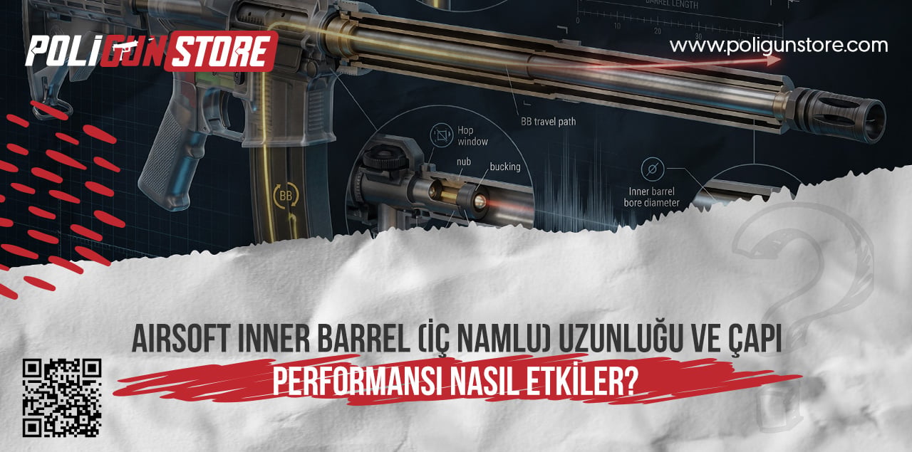 Airsoft Inner Barrel (İç Namlu) Uzunluğu ve Çapı Performansı Nasıl Etkiler?