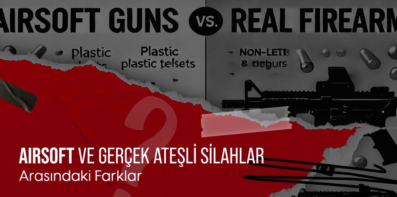 Airsoft ve Gerçek Ateşli Silahlar Arasındaki Farklar
