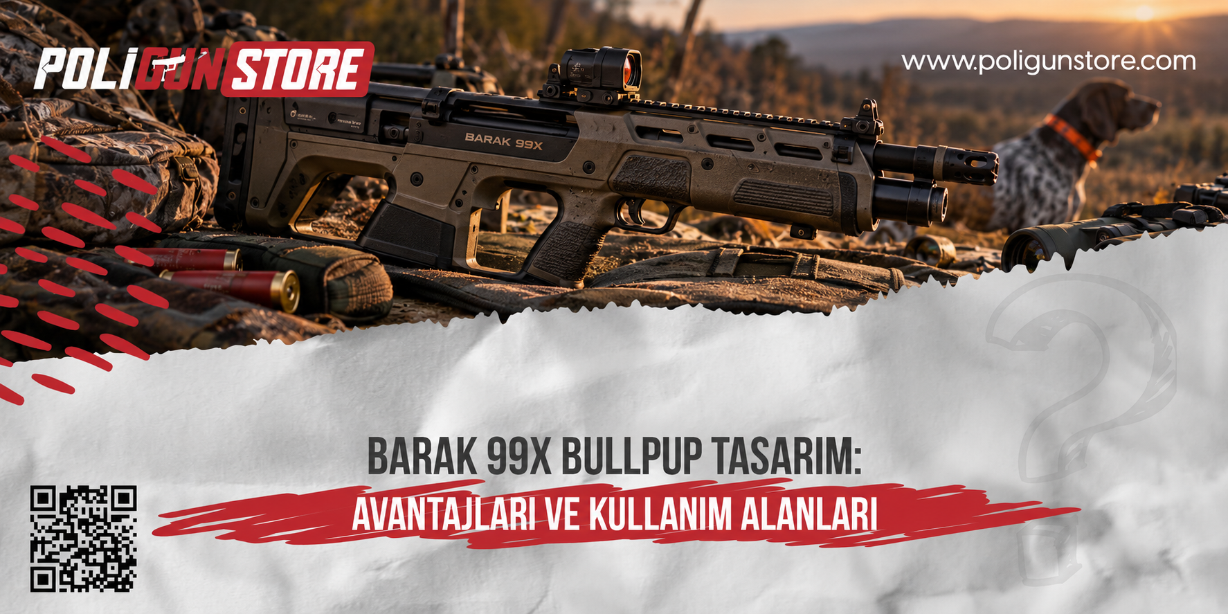 BARAK 99X Bullpup Tasarım: Avantajları ve Kullanım Alanları