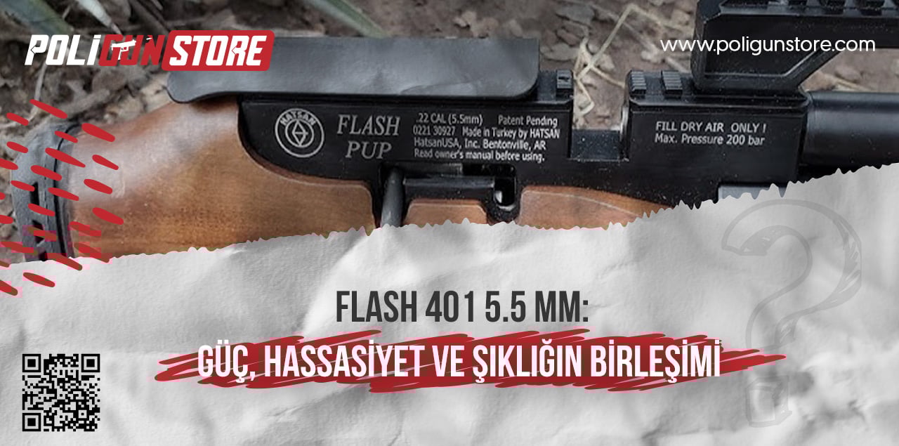 Flash 401 5.5mm: Güç, Hassasiyet ve Şıklığın Birleşimi