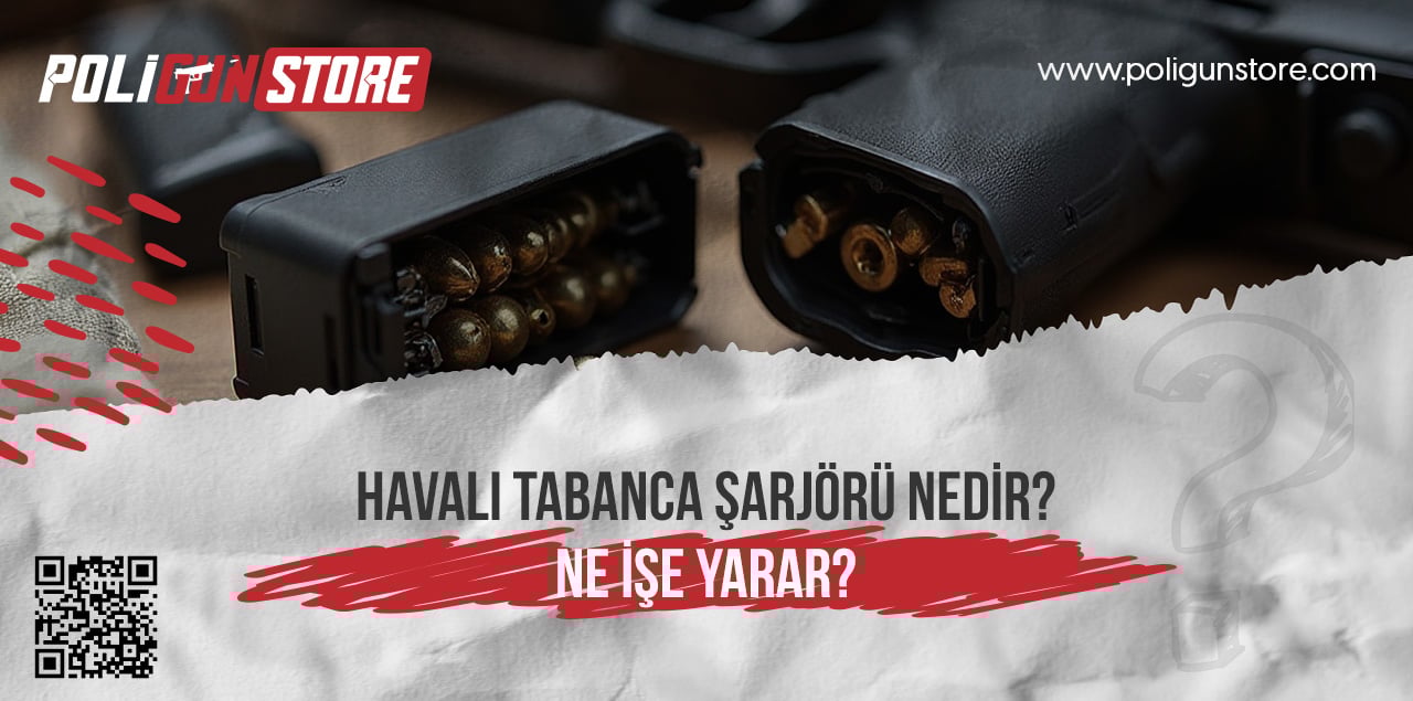 Havalı Tabanca Şarjörü Nedir? Ne İşe Yarar?