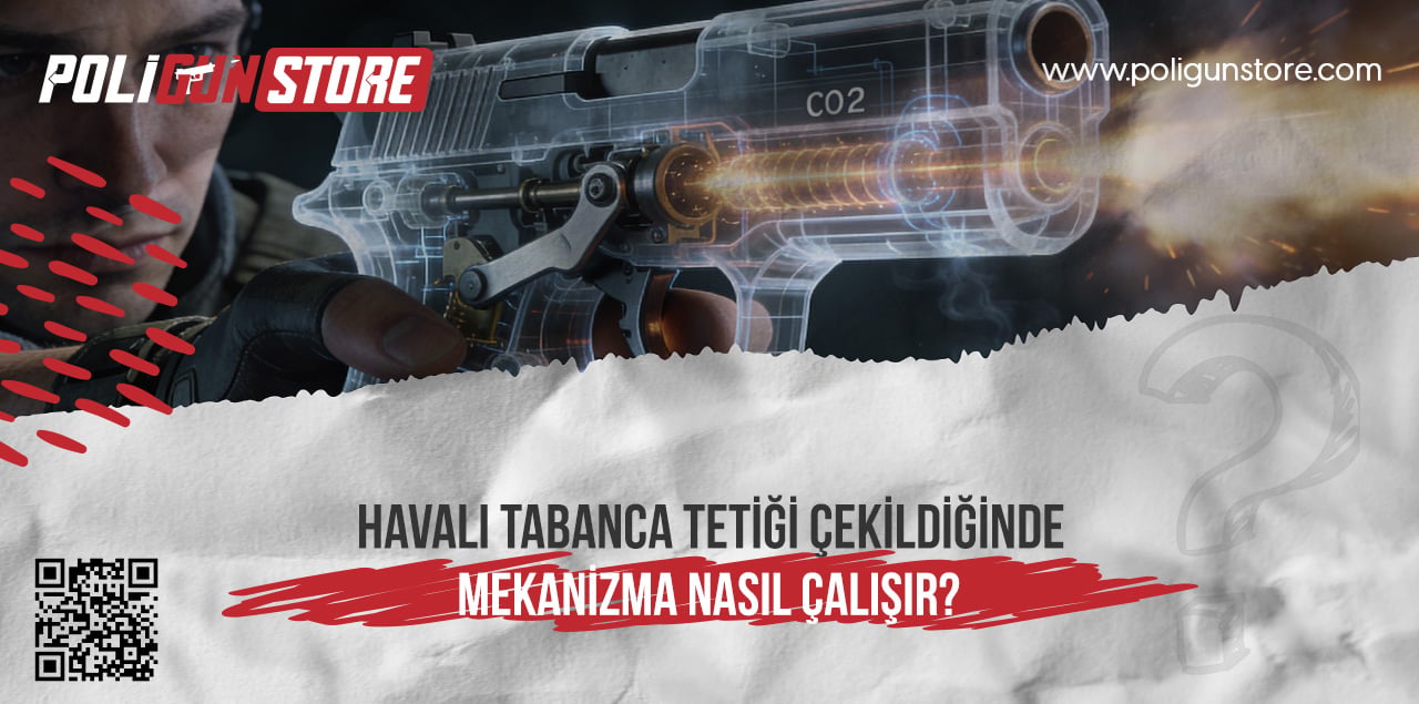 Havalı Tabanca Tetiği Çekildiğinde Mekanizma Nasıl Çalışır?