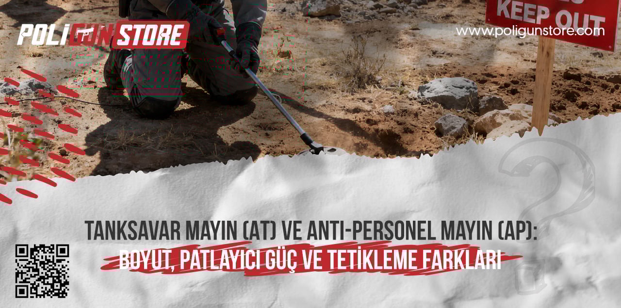 Tanksavar Mayın (AT) ve Anti-Personel Mayın (AP): Boyut, Patlayıcı Güç ve Tetikleme Farkları