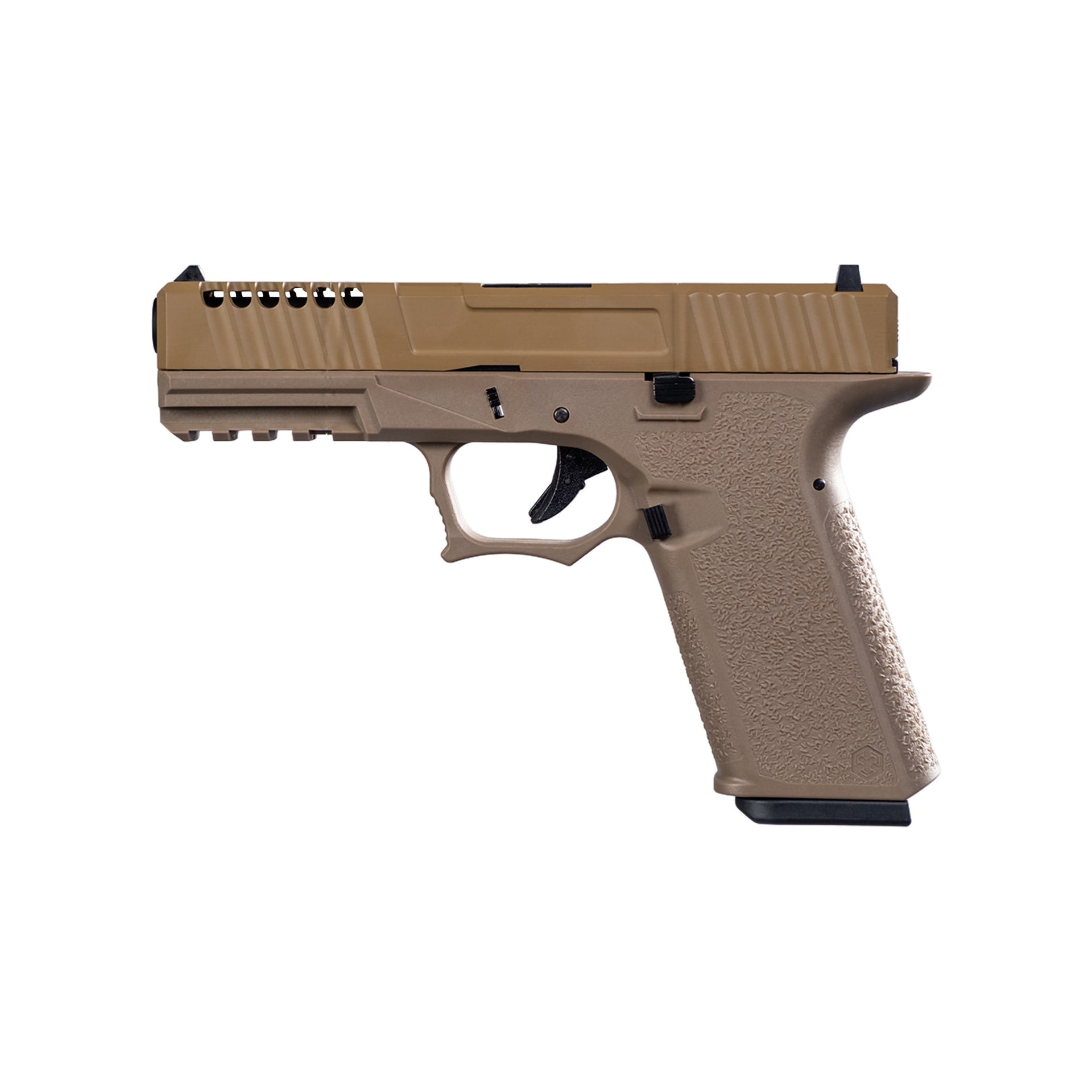AW Custom Glock 17 ZEV Tan Airsoft Tabanca