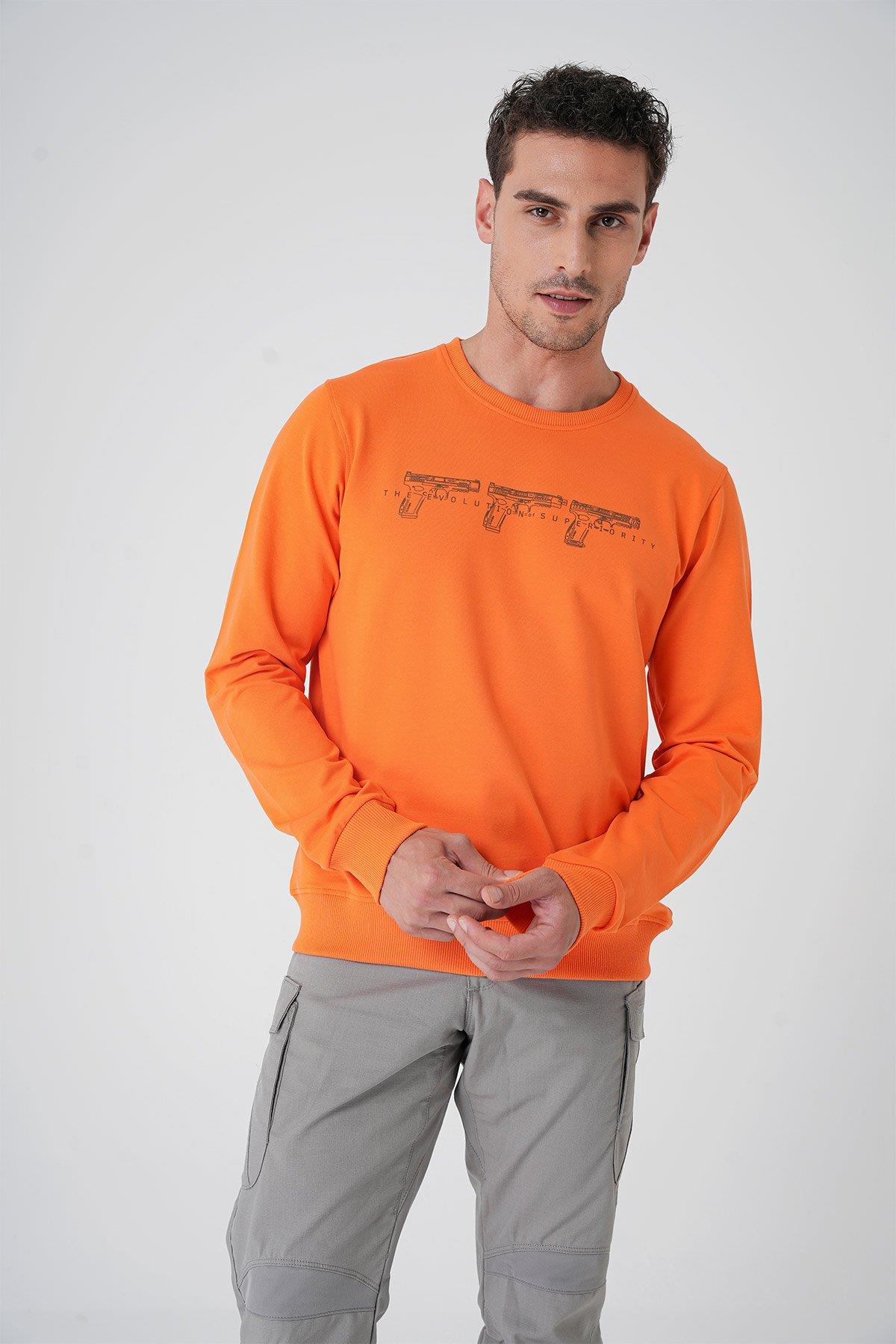 CANiK Evolution Sweatshirt - TURUNCU