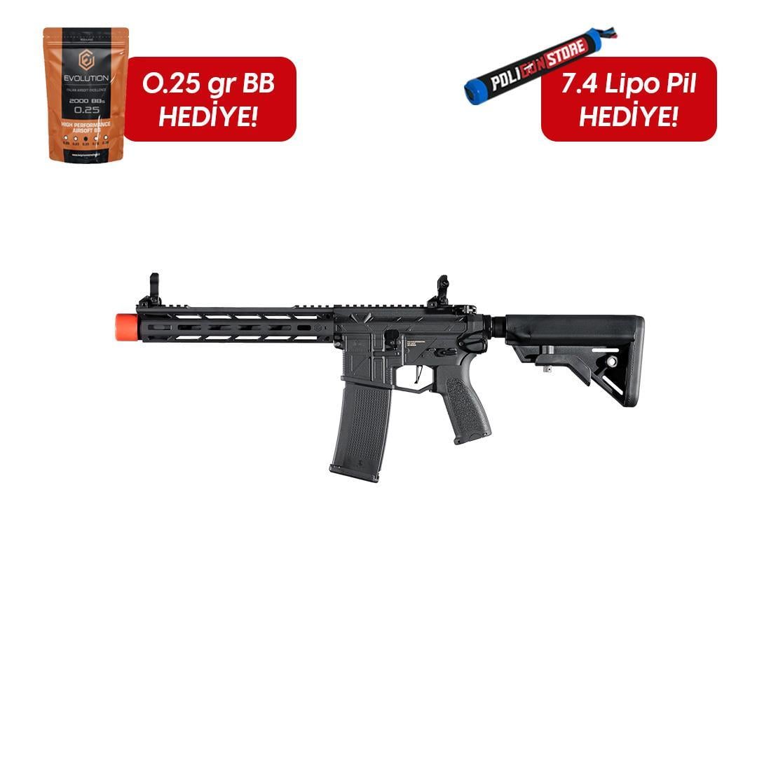 Evolution Ghost M EMR A Carbontech Airsoft Tüfeği + 7.4v LiPo Pil