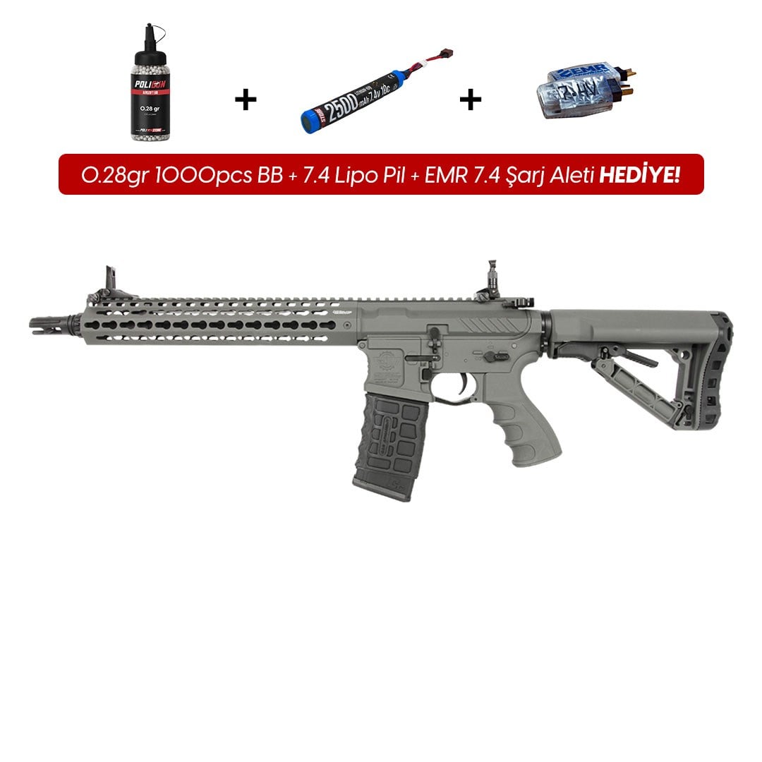 G&G CM16 SRXL Gri Airsoft Tüfeği