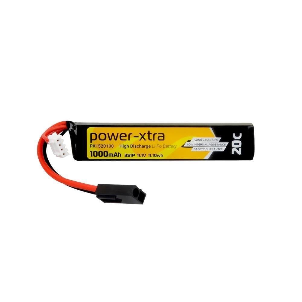 Power Xtra 11.1v 20c 1000mAh Airsoft Pili