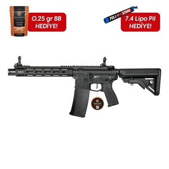 Evolution Ghost M EMR A Carbontech ETS Airsoft Tüfeği + 7.4v LiPo Pil