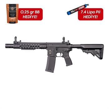 Evolution Recon 10 Silent OPS Carbontech Airsoft Tüfeği + 7.4v LiPo Pil