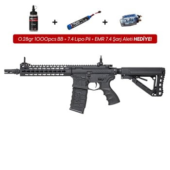 G&G CM16 SRL Siyah Airsoft Tüfeği