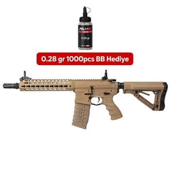 G&G CM16 SRL Tan Airsoft Tüfeği