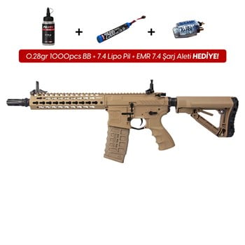 G&G CM16 SRL Tan Airsoft Tüfeği
