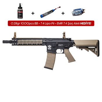 G&G CM18 MOD1 Siyah Airsoft Tüfeği