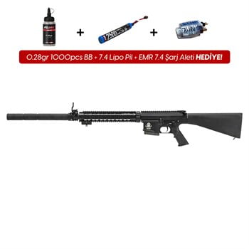 G&G GR25 Sniper Siyah Airsoft Tüfeği