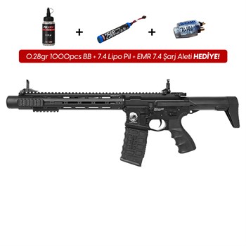 G&G PDW15-AR Siyah Airsoft Tüfeği