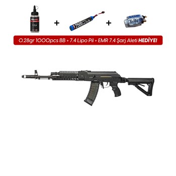 G&G RK74-T Siyah Airsoft Tüfeği