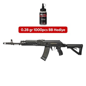 G&G RK74-T Siyah Airsoft Tüfeği