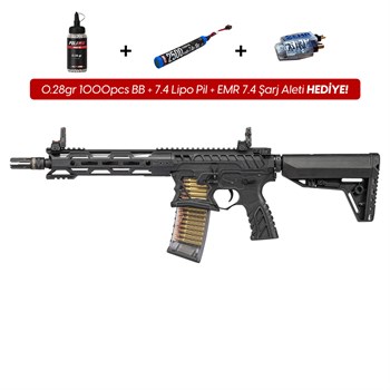 G&G TR16 GMSII MK1 Light Weight Polymer Siyah Airsoft Tüfeği