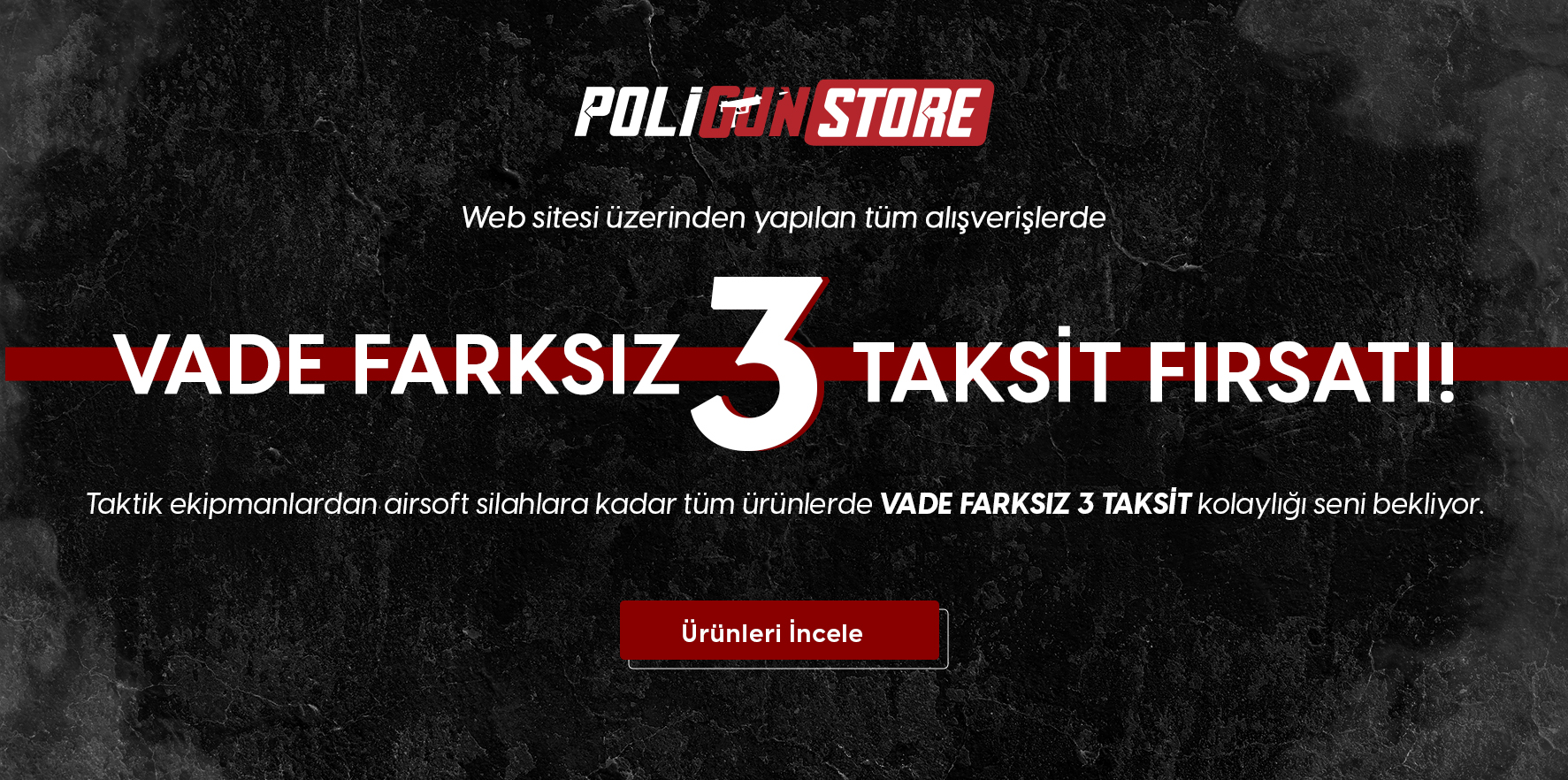 Vade Farksız 3 Taksit