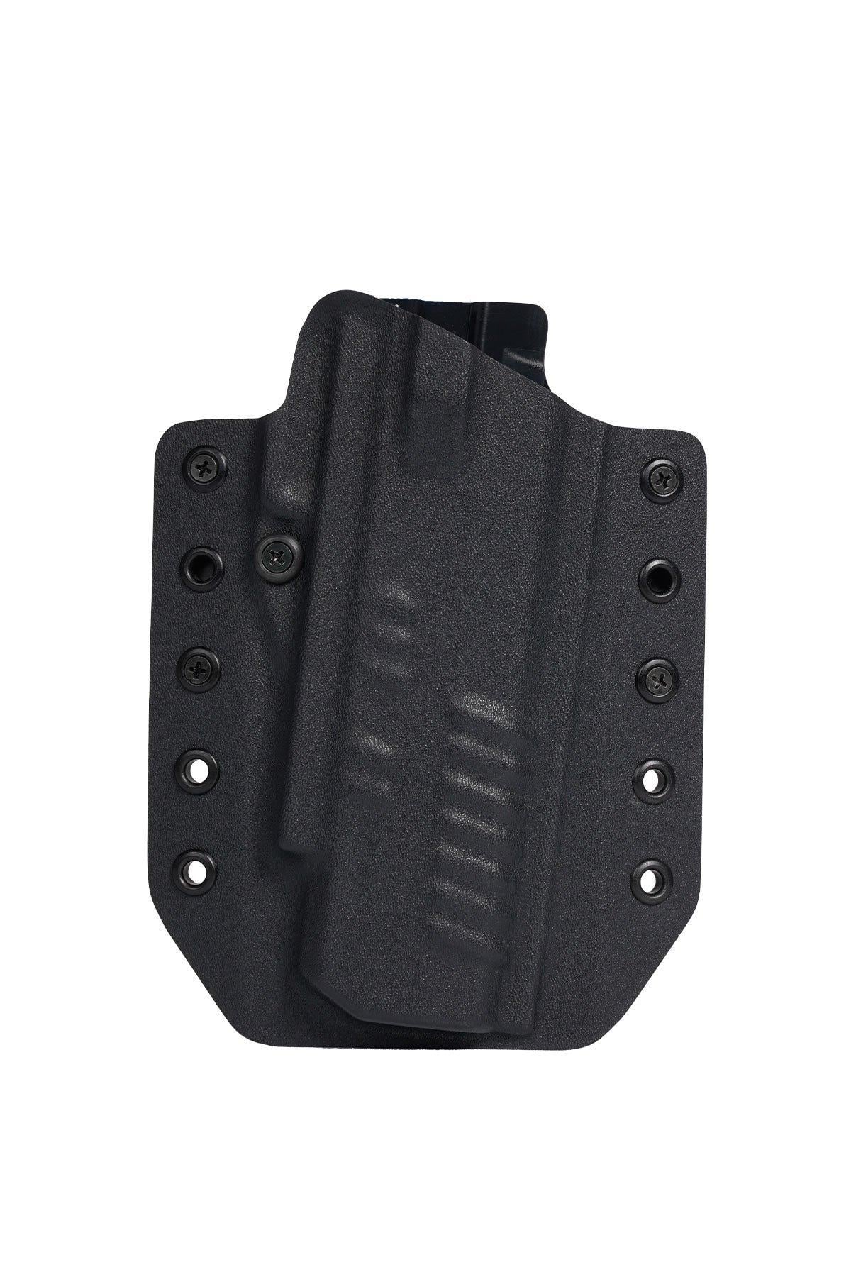 45 BLAST Kompansatör Uyumlu Kydex Tabanca Kılıfı - SIYAH-DIŞ
