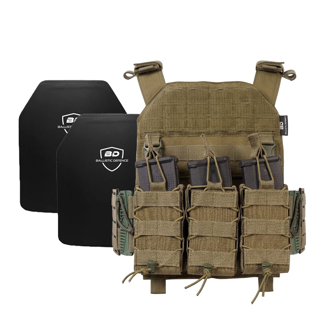 Ballistic Defence | ARARAT 2.1 Rapid & Seviye IIIA Plaka - Haki