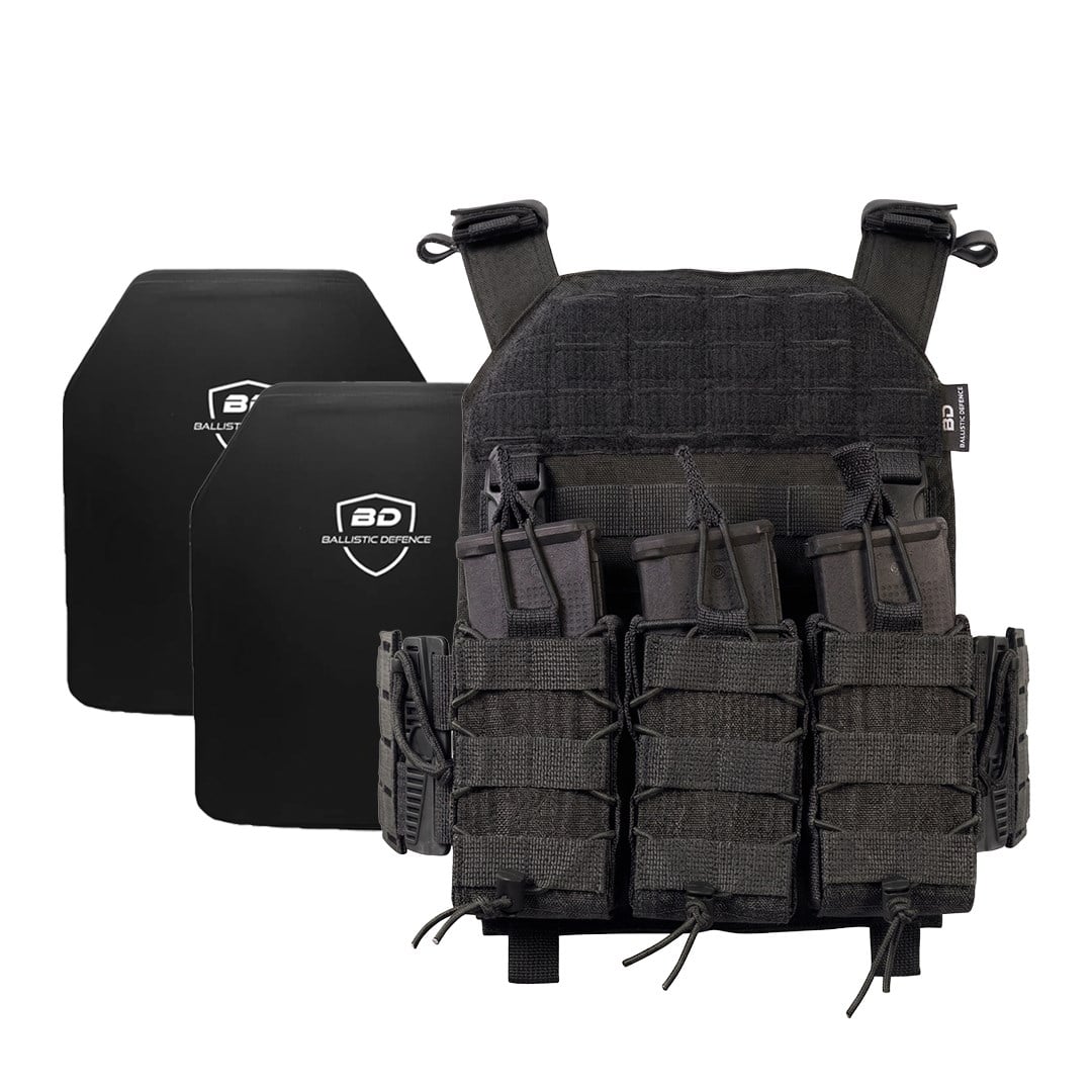 Ballistic Defence | ARARAT 2.1 Rapid & Seviye IIIA Plaka - Siyah