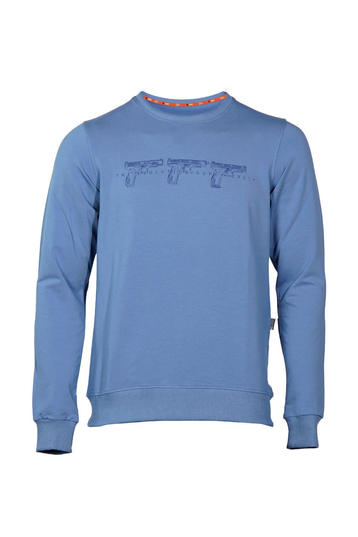 CANiK Evolution Sweatshirt - MAVİ