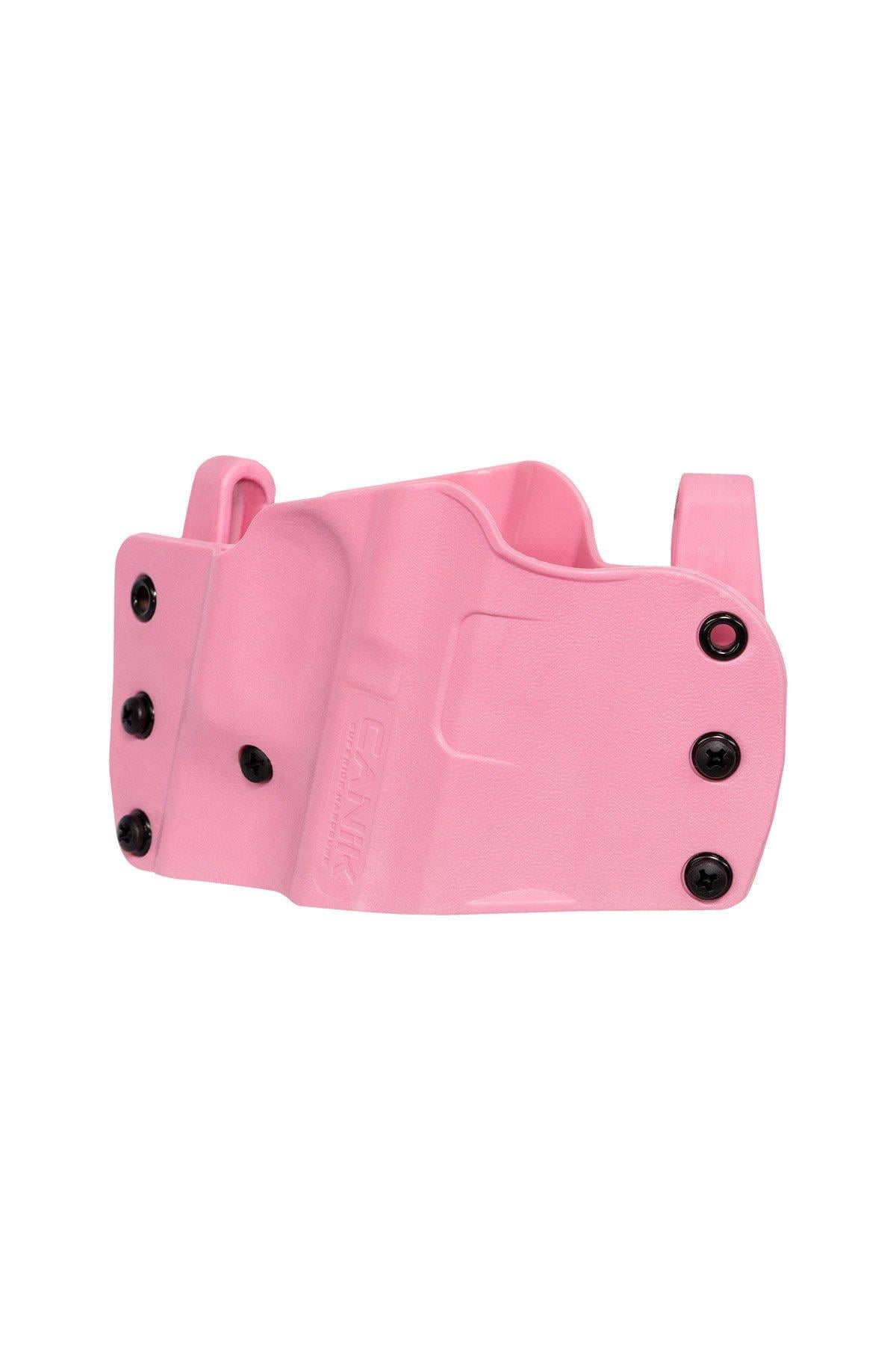 CANiK Evrensel TP Model Uyumlu Tabanca Kılıfı - PEMBE-İÇ/DIŞ